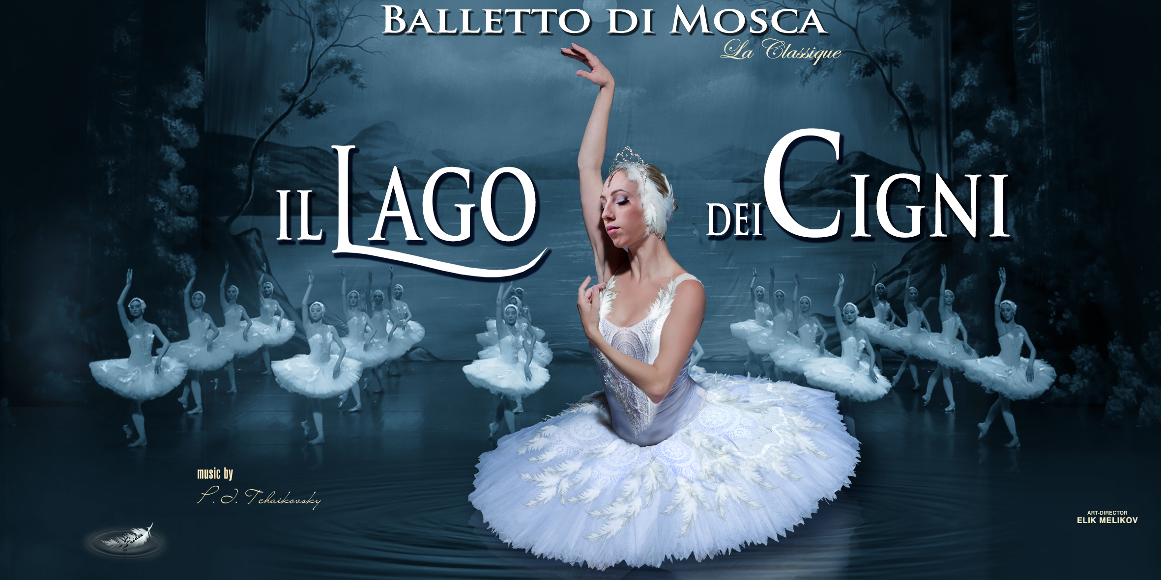 Lago dei Cigni balletto di Mosca la classique 20x10